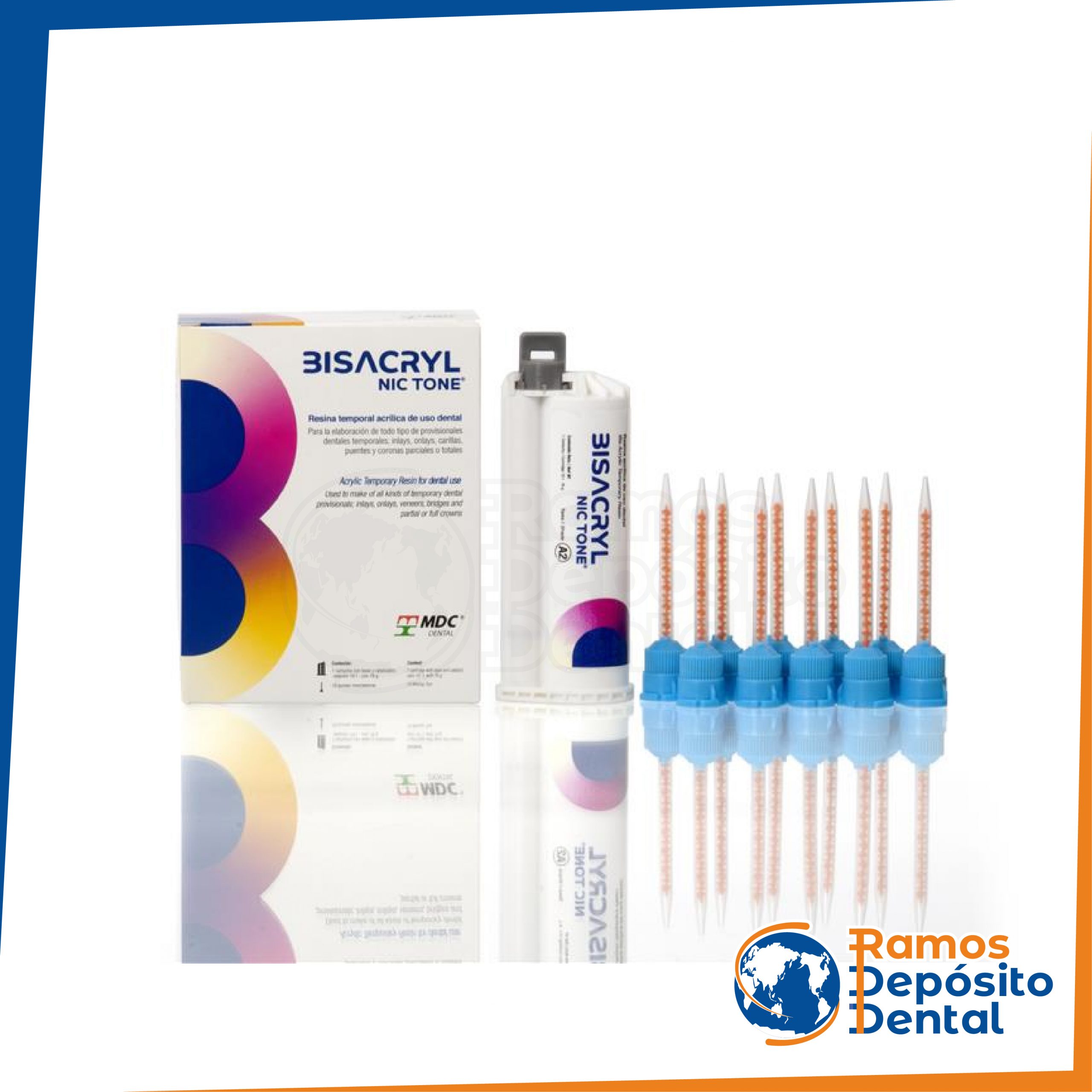 BISACRILICO BISACRYL A1 CARTUCHO 76GR 157-0101 EDGE MDC